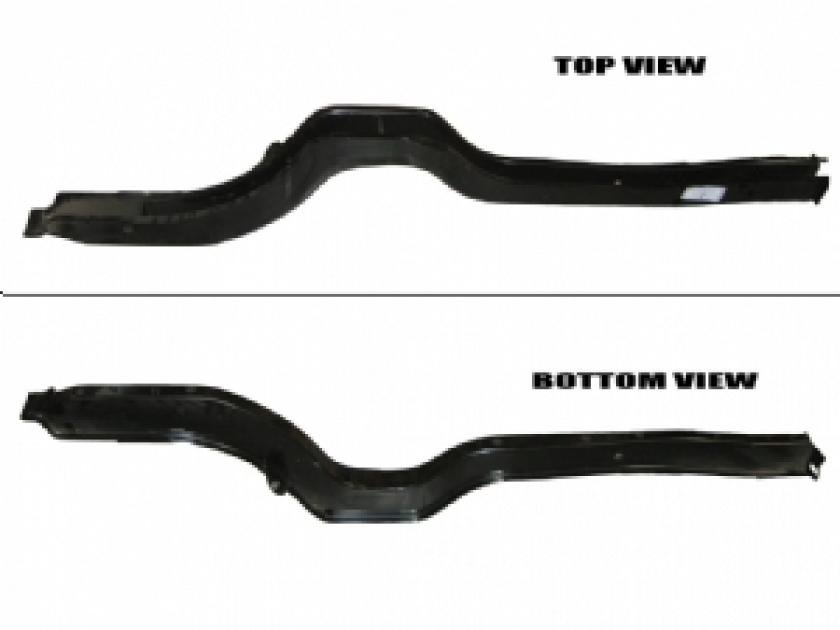 Mopar B-Body 2 Door Full Rear Frame Rail, RH, 1968-1970