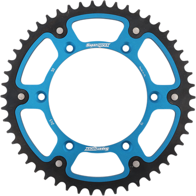 SUPERSPROX Stealth Rear Sprocket - 50-Tooth - Blue - Yamaha RST-245-50-BLU