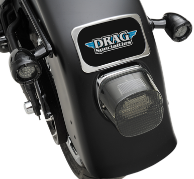 DRAG SPECIALTIES License Plate Mount - 3 Hole - Chrome 78070114