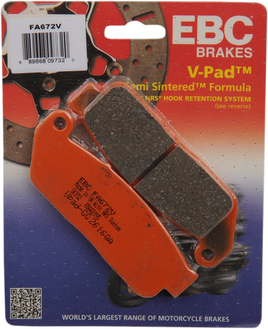 EBC Brake Pads - Scout - FA672V FA672V