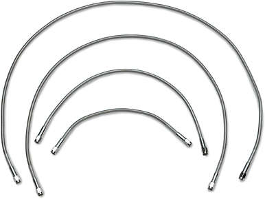 DRAG SPECIALTIES Universal Brake Line - Clear - 80" 880