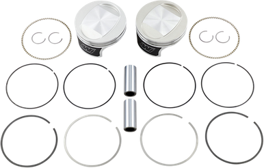 Wiseco Tracker Series Piston Kit 95ci 2006 Harley-Davidson FLHX Street Glide K0207P2