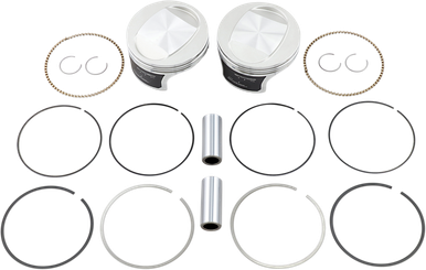 Wiseco Tracker Series Piston Kit 97ci 10.5:1 Compression Harley Davidson FLHRI Road King 1999 K0209PS
