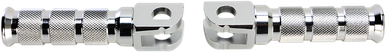 EMGO Front Footpegs - Silver - Suzuki 50-11231