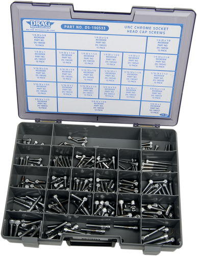 DRAG SPECIALTIES Assortment Unified National Coarse Socket Bolt MK202