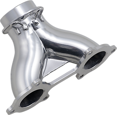 Bikeman Performance Header Ceramic Polished 2019-2021 Polaris 850 RMK KHAOS 155 03-302-C