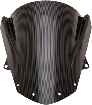 PUIG HI-TECH PARTS Race Windscreen - Carbon - ZX-6R 3177C