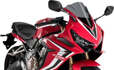 PUIG HI-TECH PARTS Race Windscreen - Dark Smoke - CBR650R 3568F