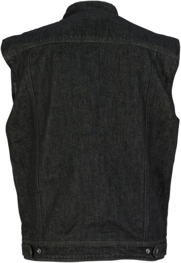 Z1R Denim Vest - Black - 5XL 2820-4491