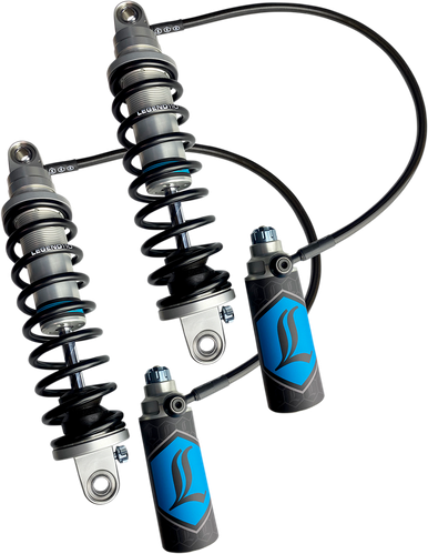 Legend Suspension 14" Heavy Duty Clear Shocks for 2009-2013 Harley FL Touring 1310-1933