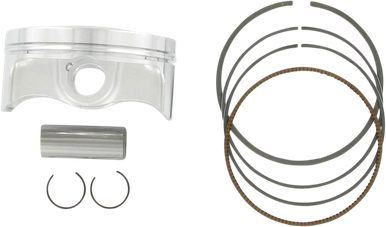 Wiseco Piston Kit 77.00mm 14.1:1 Compression Kawasaki KX250F 2004-2005 Suzuki RM-Z250 2004-2006 4843M07700
