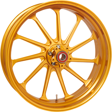 PERFORMANCE MACHINE (PM) Wheel - Assault - Dual Disc - Front - Gold Ops - 21"x3.50" - No ABS 12027106SLAJAPG