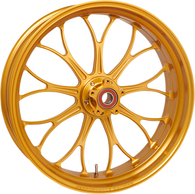 PERFORMANCE MACHINE (PM) Wheel - Revolution - Dual Disc - Front - Gold Ops - 21"x3.50" - No ABS 12027106RVNJAPG