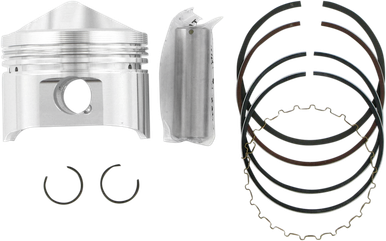 Wiseco Piston Kit 58mm 11:1 Compression for 2003-2006 Kawasaki KLX125 4815M05800