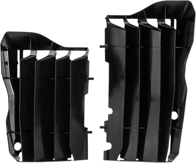 UFO Radiator Louvers - Black - CRF250 AC02451