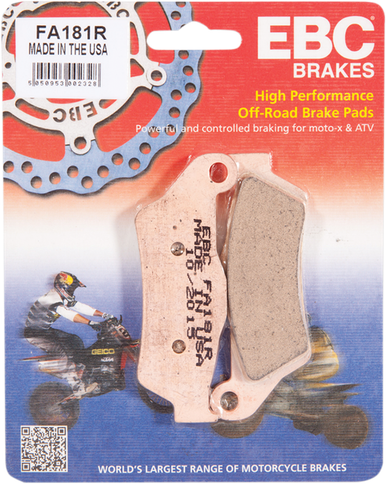EBC Sintered "R" Brake Pads - FA181R FA181R