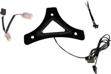 CUSTOM DYNAMICS LED Backrest Light - Run/Brake - Black CD-BR-BCMXL-B