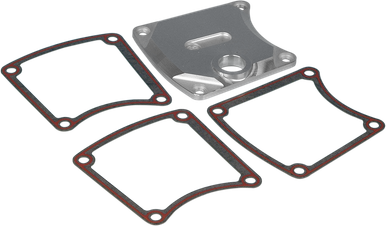 JAMES GASKET Metal Teflon Inspection Gasket - Big Twin 34906-85-X