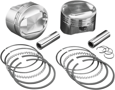 Wiseco 103ci Reverse Dome Piston Kit 2007-2016 Harley-Davidson FLHRS K2789