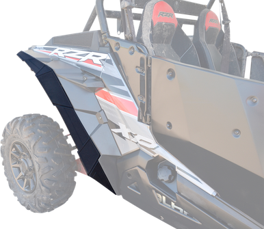 PowerMadd Rear Fender Flare Extension Kit for Polaris RZR XP 64 2014-2019 62004