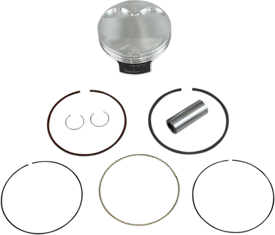 Wiseco Piston Kit Kawasaki KFX450R 2008-2014 12.4:1 Compression 96mm 4973M09600