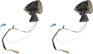 CUSTOM DYNAMICS Front LED Turn Signal - Chrome - Scout PB-SCOUT-AW-CS