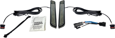 CUSTOM DYNAMICS LED Fork Light - Smoke - Black CD-FORK-SS8-SB