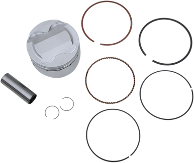 Wiseco Piston Kit 83mm 10.5:1 Compression Suzuki DR350 1990-1999 4576M08300