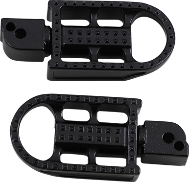 BILTWELL Mushman Passenger Footpeg - Black - M8 7002-201-04