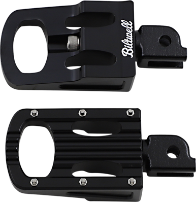 BILTWELL Punisher Footpeg - Driver - Black - M8 7005-203-03