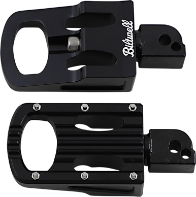 BILTWELL Punisher Footpeg - Passenger - Black - M8 7005-203-04