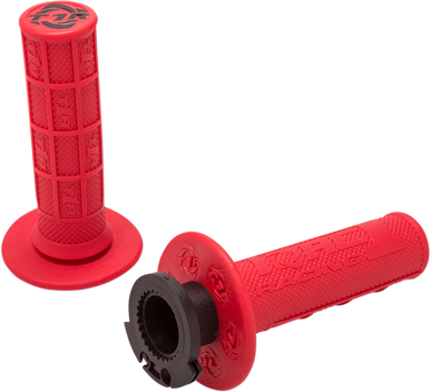 TORC1 Grips - Defy - Lock-On - 4-Stroke - Red 3750-0402