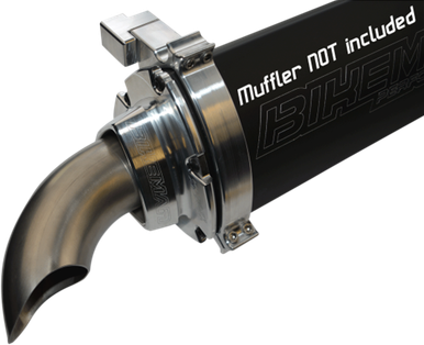 Bikeman Performance Big Mo Exhaust Tip Stainless Steel 17-ET-1-SS