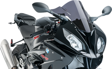 PUIG HI-TECH PARTS Race Windscreen - Dark Smoke - S1000RR 7564F