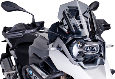 PUIG HI-TECH PARTS Race Windscreen - Light Smoke - BMW 6487H
