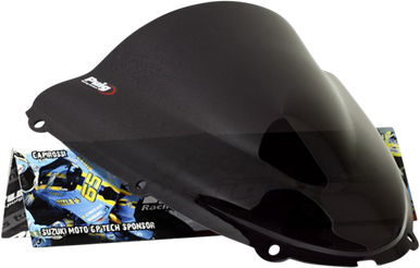 PUIG HI-TECH PARTS Race Windscreen - Dark Smoke 4053F