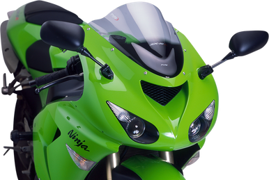 PUIG HI-TECH PARTS Race Windscreen - Smoke - ZX10R 4053H