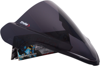 PUIG HI-TECH PARTS Race Windscreen - Dark Smoke - Hayabusa 4826F