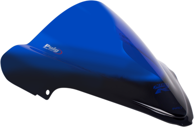 PUIG HI-TECH PARTS Race Windscreen - Blue - Hayabusa 4826A
