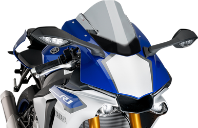 PUIG HI-TECH PARTS Race Windscreen - Smoke - R1 7648H
