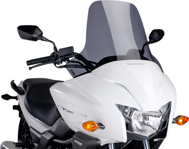 PUIG HI-TECH PARTS Touring Windscreen- Dark Smoke -Honda 7227F