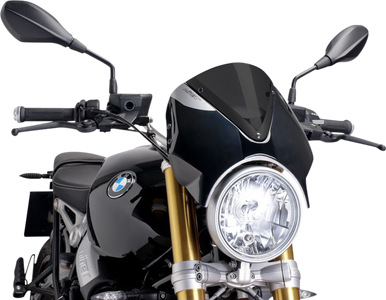 PUIG HI-TECH PARTS New Generation Windscreen - Dark Smoke - R9 7012F