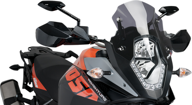 PUIG HI-TECH PARTS Race Windscreen - Dark Smoke - KTM 6847F