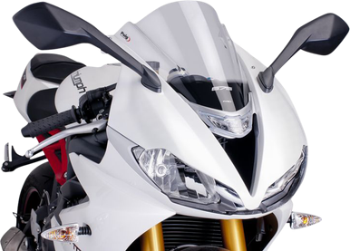 PUIG HI-TECH PARTS Race Windscreen - Clear - Triumph 6498W
