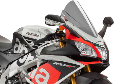 PUIG HI-TECH PARTS Race Windscreen - Light Smoke - RSV4 7614H