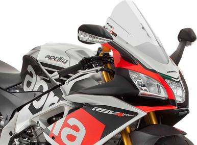 PUIG HI-TECH PARTS Race Windscreen - Clear - RSV4 7614W