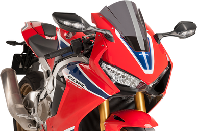 PUIG HI-TECH PARTS Race Windscreen - Dark Smoke - Honda 9407F