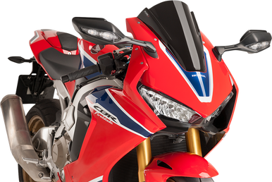 PUIG HI-TECH PARTS Race Windscreen - Black - Honda 9407N