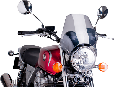 PUIG HI-TECH PARTS Naked Windshield - Smoke - ER5 0869H