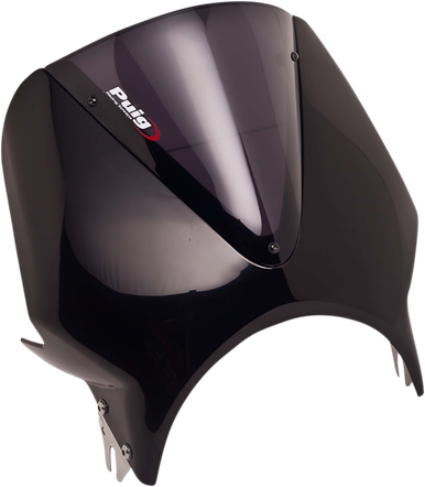 PUIG HI-TECH PARTS Vision Windscreen - Dark Smoke - ER5 003NF